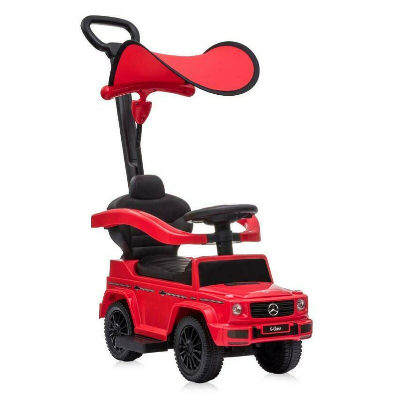 Lorelli - Masinuta de teren, Mercedes-Benz G350D, maner parental, copertina, Red