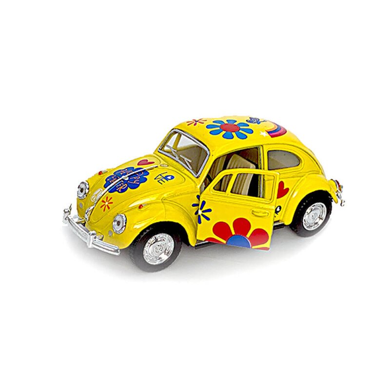 Masinuta diecast volkswagen beetle flower power 1967