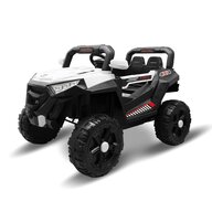 Masinuta electrica, Baby Mix, Buggy, Cu lumini frontale LED, 3 +, White