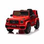 Masinuta electrica, Baby Mix, Mercedes AMG G63, 12V, Pana la 25 kg, Conexiune USB, Cu lumini LED si muzica, Cu afisaj digital, 3-8 ani, Red - 1