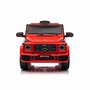 Masinuta electrica, Baby Mix, Mercedes AMG G63, 12V, Pana la 25 kg, Conexiune USB, Cu lumini LED si muzica, Cu afisaj digital, 3-8 ani, Red - 6
