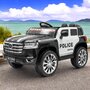 Masinuta electrica, Baby Mix, Police, 4x4, Pana la 30 kg, Cu 3 viteze, Conexiune USB, Cu lumini LED si bluetooth, 36 luni+, Black - 3