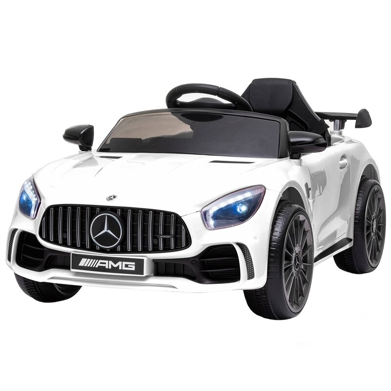 Chipolino - masinuta electrica mercedes benz gtr amg, alb