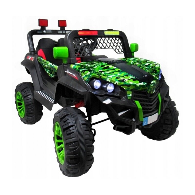 R-sport - jeep electric buggy x7 cu telecomanda, 4 x 4, verde