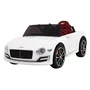 masinuta electrica cu telecomanda bentley exp 12, roti eva, scaun tapitat, 107x59x44 cm, putere 24v - alb - 1