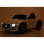 masinuta electrica cu telecomanda bentley exp 12, roti eva, scaun tapitat, 107x59x44 cm, putere 24v - alb - 17
