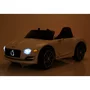 masinuta electrica cu telecomanda bentley exp 12, roti eva, scaun tapitat, 107x59x44 cm, putere 24v - alb - 17