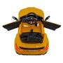 masinuta electrica cu telecomanda bmw m4, roti eva, scaun tapitat, 112x71x46 cm, putere 70w - galben - 1