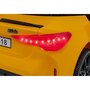 masinuta electrica cu telecomanda bmw m4, roti eva, scaun tapitat, 112x71x46 cm, putere 70w - galben - 3
