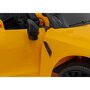 masinuta electrica cu telecomanda bmw m4, roti eva, scaun tapitat, 112x71x46 cm, putere 70w - galben - 4