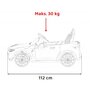 masinuta electrica cu telecomanda bmw m4, roti eva, scaun tapitat, 112x71x46 cm, putere 70w - galben - 19