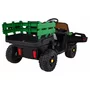 masinuta electrica cu telecomanda farmer pick-up, roti eva, scaun tapitat, 116x66x65 cm, putere 70w - verde - 5