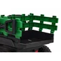 masinuta electrica cu telecomanda farmer pick-up, roti eva, scaun tapitat, 116x66x65 cm, putere 70w - verde - 10