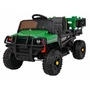 masinuta electrica cu telecomanda farmer pick-up, roti eva, scaun tapitat, 116x66x65 cm, putere 70w - verde - 12