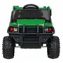 masinuta electrica cu telecomanda farmer pick-up, roti eva, scaun tapitat, 116x66x65 cm, putere 70w - verde - 14