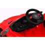 masinuta electrica cu telecomanda future bbh-1188, roti si scaun din plastic, 106x63x44 cm, putere 24v - rosu - 5