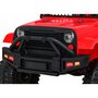 masinuta electrica cu telecomanda jeep dark night, roti eva, scaun tapitat, 100x67x59 cm, putere 70w - rosu - 1