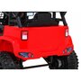 masinuta electrica cu telecomanda jeep dark night, roti eva, scaun tapitat, 100x67x59 cm, putere 70w - rosu - 2