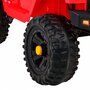masinuta electrica cu telecomanda jeep dark night, roti eva, scaun tapitat, 100x67x59 cm, putere 70w - rosu - 3