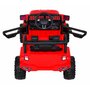 masinuta electrica cu telecomanda jeep dark night, roti eva, scaun tapitat, 100x67x59 cm, putere 70w - rosu - 10