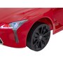 masinuta electrica cu telecomanda lexus lc500, roti eva, scaun tapitat, 108x60x43 cm, putere 70w - rosu - 13