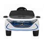 masinuta electrica cu telecomanda mercedes benz amg eqa, roti eva, scaun tapitat, 101x69x53 cm, putere 70w - alb - 19