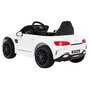 masinuta electrica cu telecomanda mercedes benz gt, roti eva, scaun tapitat, 108x68x48 cm, putere 70w - alb - 5