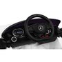 masinuta electrica cu telecomanda mercedes benz gt, roti eva, scaun tapitat, 108x68x48 cm, putere 70w - alb - 7