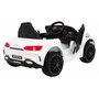 masinuta electrica cu telecomanda mercedes benz gt, roti eva, scaun tapitat, 108x68x48 cm, putere 70w - alb - 9