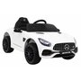 masinuta electrica cu telecomanda mercedes benz gt, roti eva, scaun tapitat, 108x68x48 cm, putere 70w - alb - 10