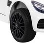 masinuta electrica cu telecomanda mercedes benz gt, roti eva, scaun tapitat, 108x68x48 cm, putere 70w - alb - 13