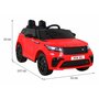 masinuta electrica cu telecomanda range rover velar, roti eva, scaun tapitat, 107x64x49 cm, putere 70w - rosu - 2