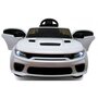 masinuta electrica cu telecomanda, roti eva, varsta 1-5 ani, putere 90w, 107x68x53 cm, dodge srt r-sport - alb - 4