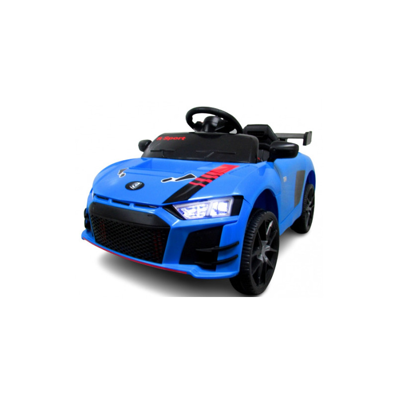 Masinuta electrica cu telecomanda si functie de balansare cabrio a1 r-sport - albastru (varsta 1-4 ani)