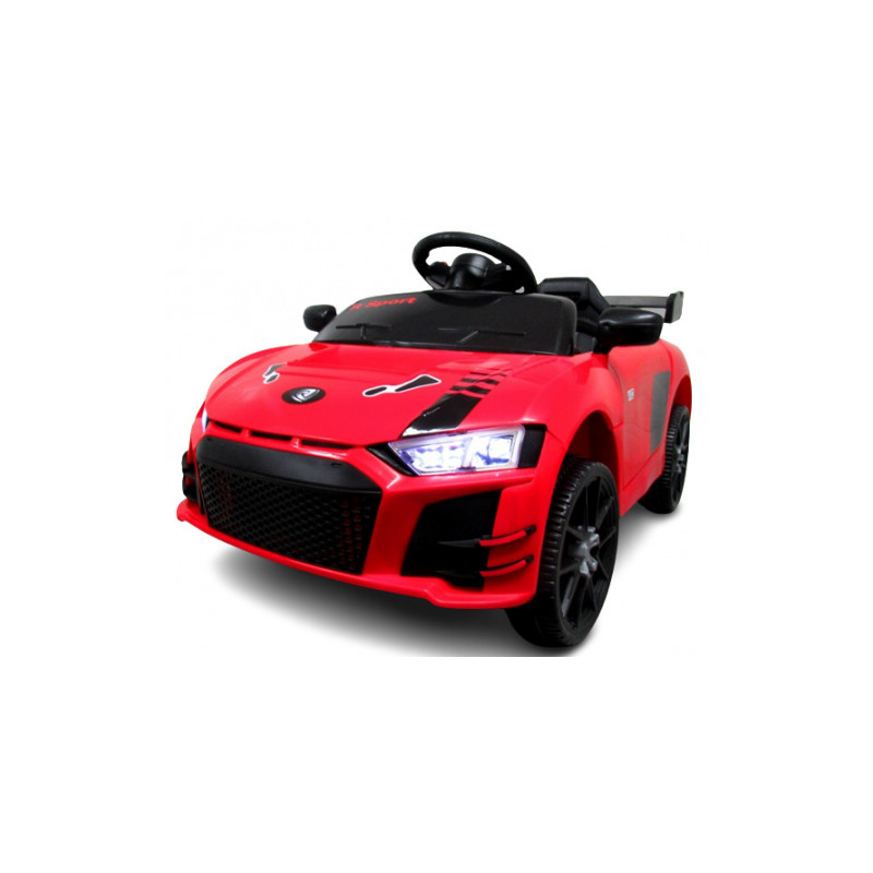 Masinuta electrica cu telecomanda si functie de balansare cabrio a1 r-sport - rosu (varsta 1-4 ani)