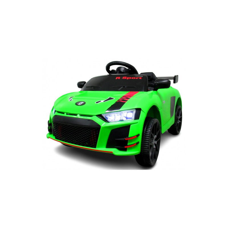 Masinuta electrica cu telecomanda si functie de balansare cabrio a1 r-sport - verde (varsta 1-4 ani)