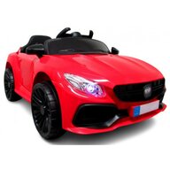 masinuta electrica cu telecomanda si functie de balansare cabrio z6, 88x47x40 cm, varsta 1-4 ani, roti si scaun din plastic, putere 70w, r-sport - rosu