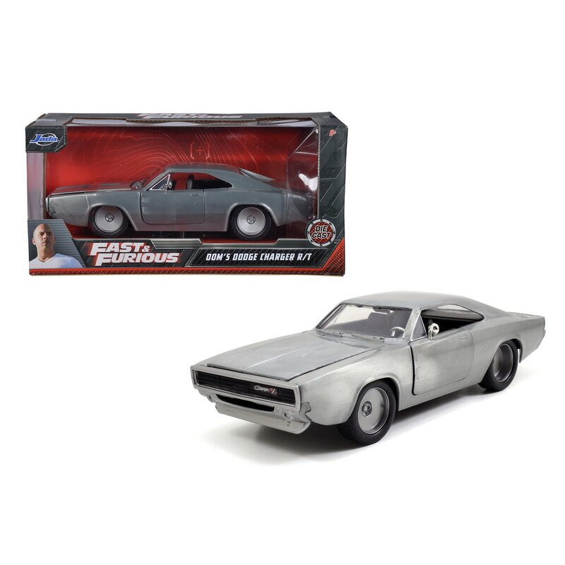 Simba - Masinuta Dom\'s Dodge Charger 1968 , Fast and furious , Metalica, Scara 1:24