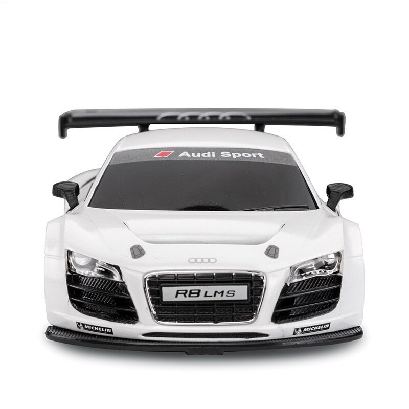 Rastar - masinuta audi r8, metalica, scara 1:24, gri