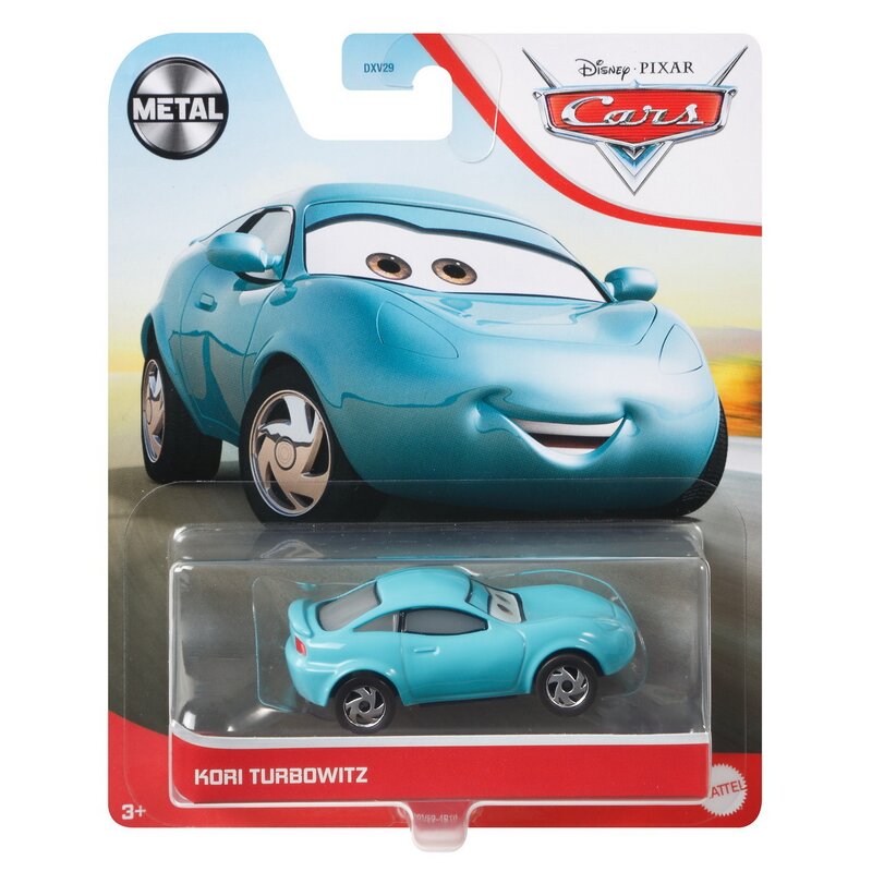 Mattel - masinuta , disney cars 3 , metalica, personajul kori turbowitz