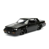 Simba - Masina Buick 1987 , Fast and furious , Metalica,  Scara 1:24, Negru