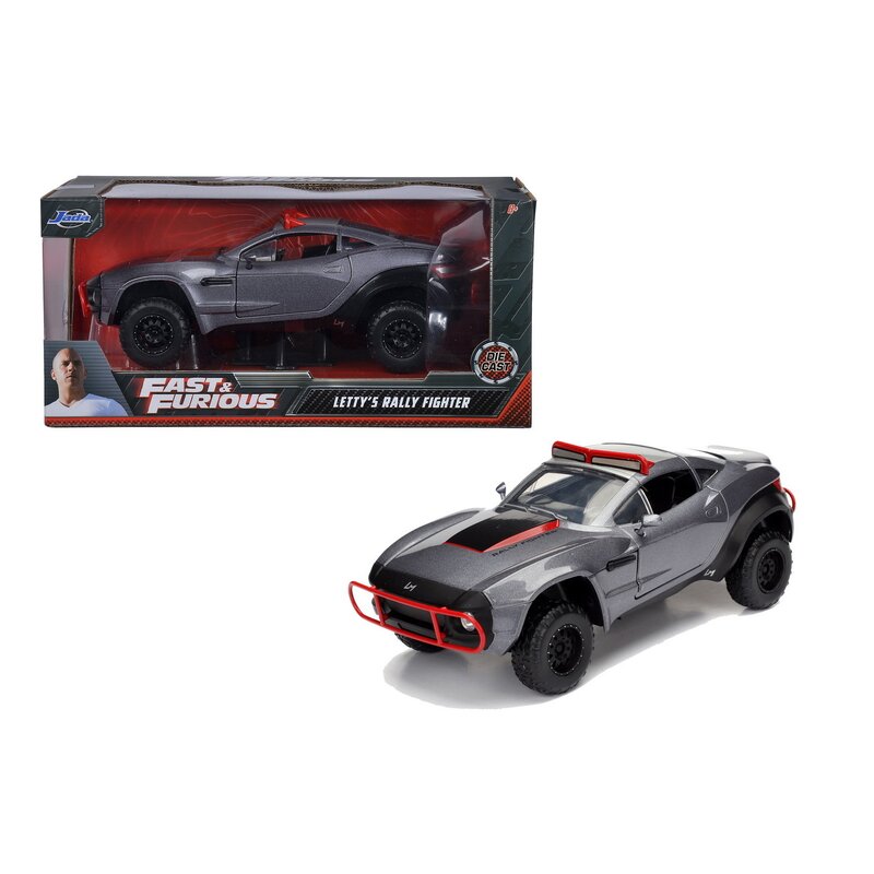 Simba - masinuta letty's rally fighter , fast and furious , metalica, scara 1:24