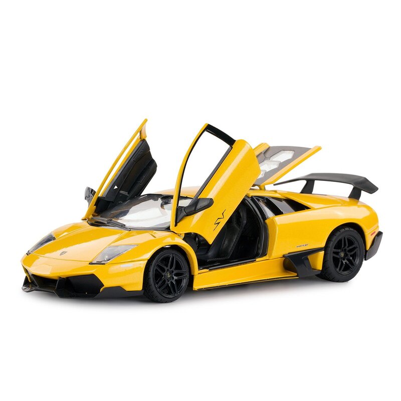 Rastar - masinuta lamborghini murcielago lp670-4 , metalica, scara 1:24, galben