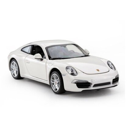 Rastar - Masinuta Porsche 911 , Metalica,  Scara 1:24, Alb