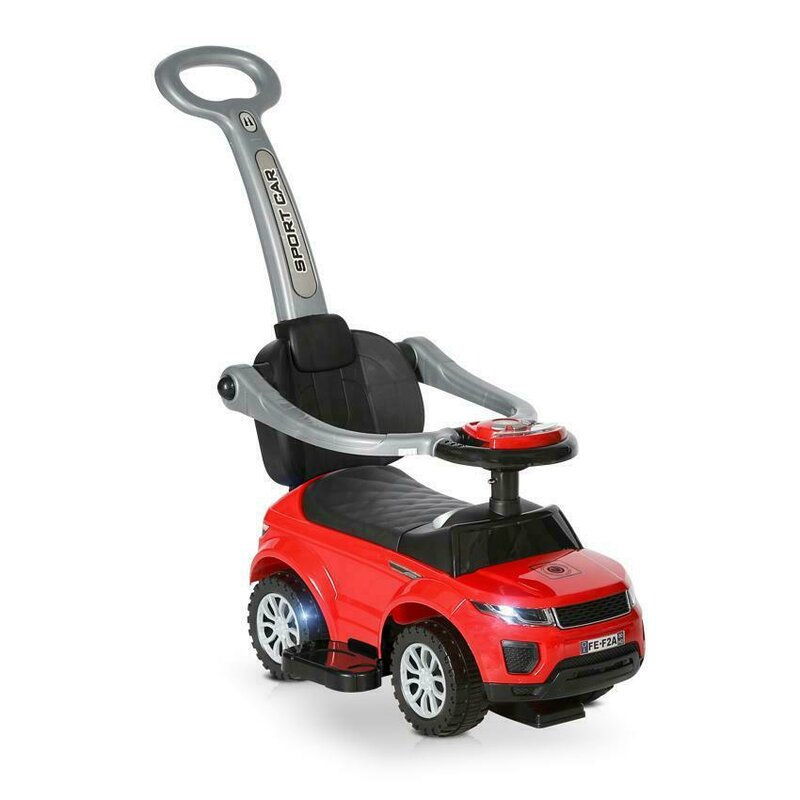 Lorelli - Masinuta OFF ROAD + impingator, Red