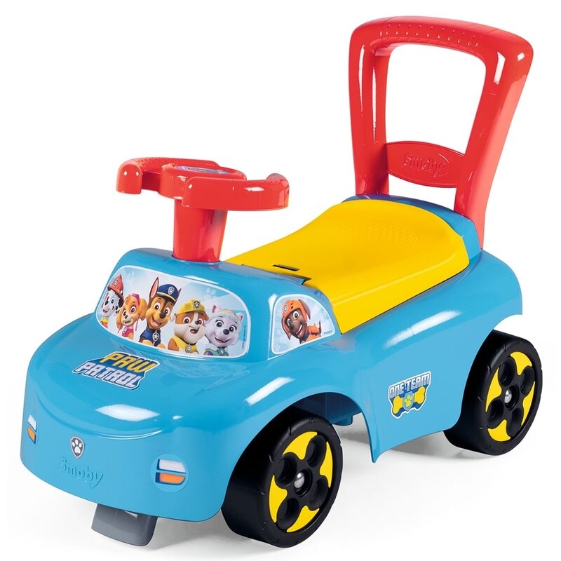 Smoby - masinuta de impins patrula catelusilor, albastru