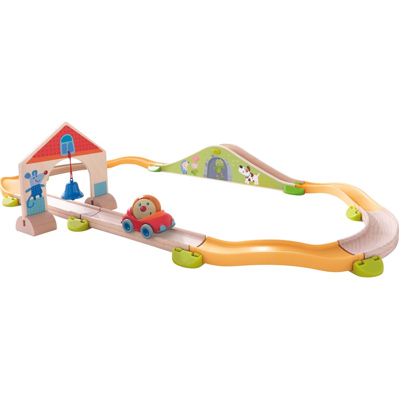 Haba - masinute de jucarie cu sine si accesorii, bridge rally, 2-8 ani