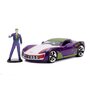 Simba - Masinuta Chevy Corvette Stingray 2009,  Metalica,  Scara 1:24, Cu figurina Joker - 1