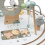 Masuta Montessori cu activitati, Baby Mix, Cu multiple activitati, Dezvolta coordonarea ochi-mana, Din lemn, 40 × 40 × 54 cm, 18 luni+, Multicolor - 2