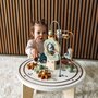 Masuta Montessori cu activitati, Free2Play, Cu multiple activitati, Dezvolta coordonarea ochi-mana, Din lemn, 18 luni+, Think and Play - 10